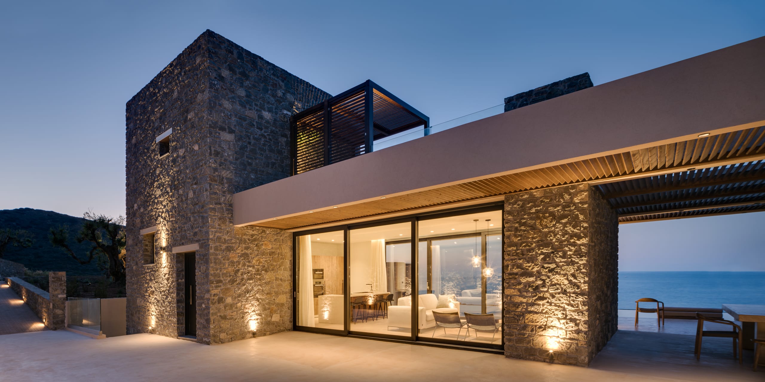 Two Storey Villa Sunset